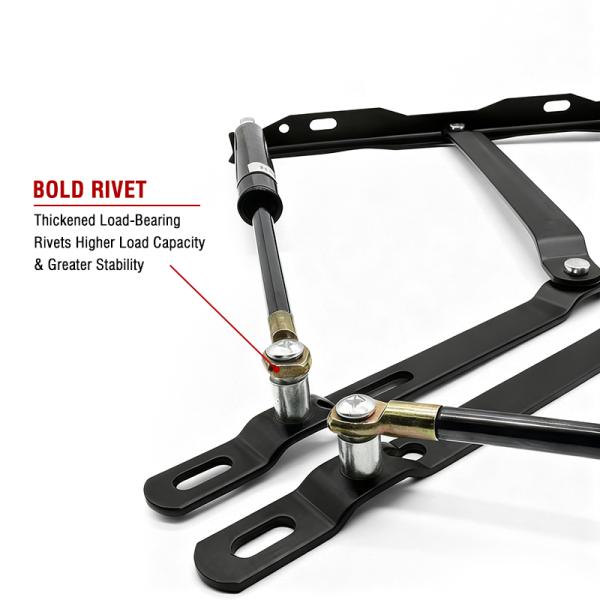 Storage Bed Lift Hinge Mechanism Bracket Gas Spring Bed Box & Bed Slat Lifting Support Iron Frame