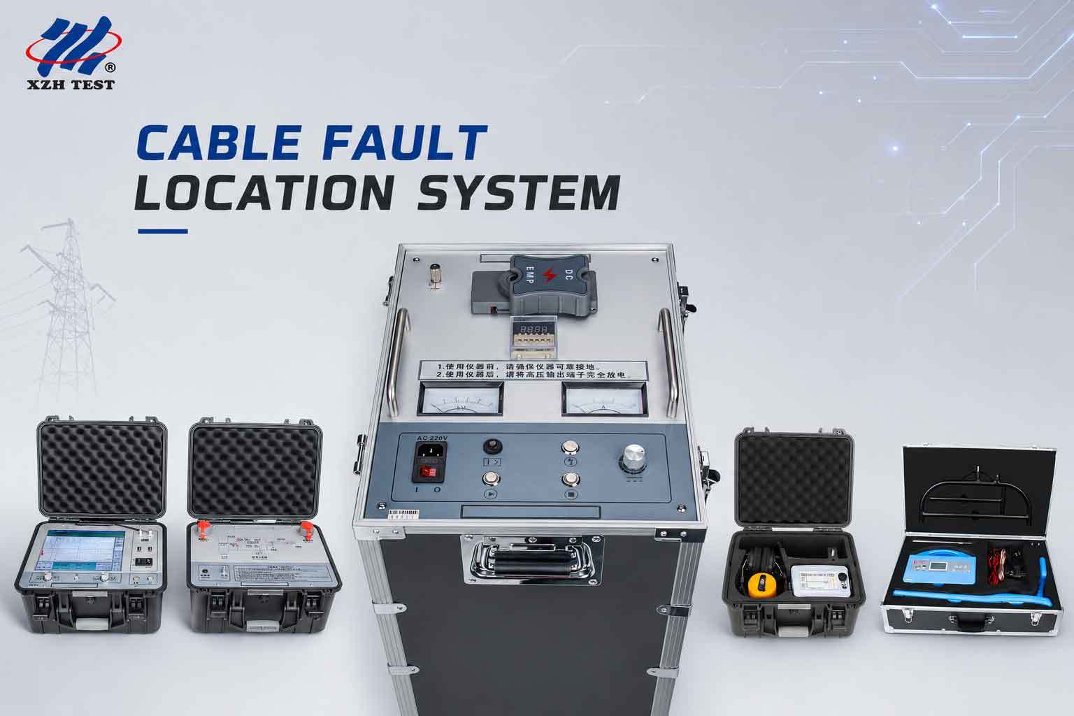 Underground Cable Fault Locator System Detect Faults