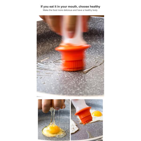 Convenient Tools Silicone Bottle and Oil Brush for Cooking Needs