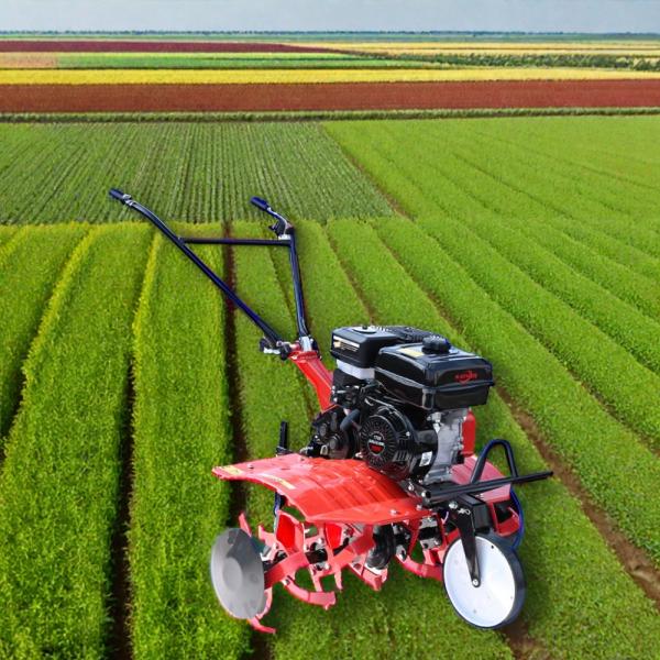 Garden Cultivator 5hp Rotary Recoil Start Power Tiller Weeder Cultivators Gasoline Farm Machine