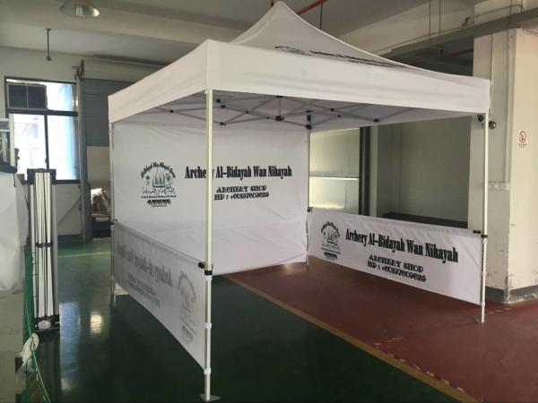 3x4.5m Marquee Outdoor Canopy Tent Foldable Gazebo Pop Up For Advertising