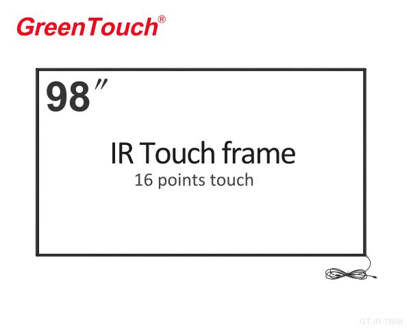 Usb Multi IR Touch Frame Diy  98 Inch Overlay Kit For Tv , Long Lifetime