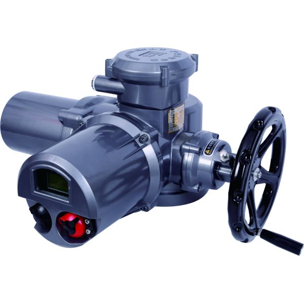 0.1-10KW Intelligent Aluminum Alloy Straight-Running Multi-Turning Electric Actuator AC 110V 220V 380V IP68 Protection PLC