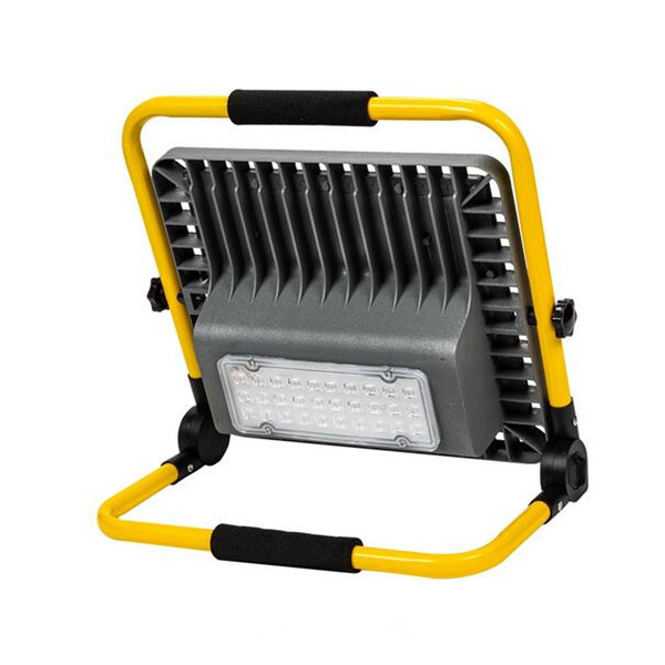 High Lumen Adjustable Charging Road Emergency LED Floodlight IP65