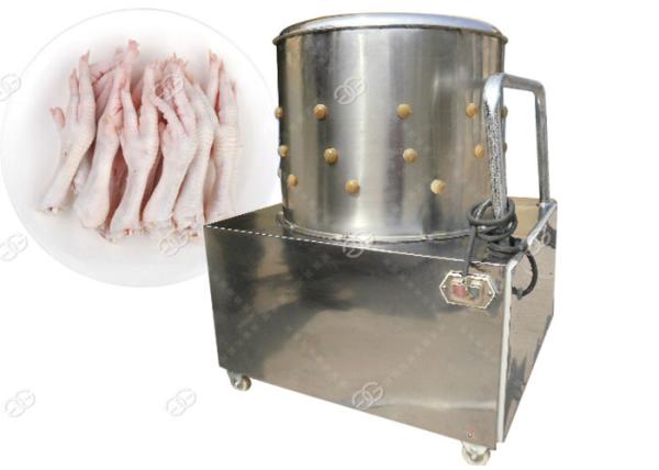 10-15KG / Time Chicken Feet Skin Peeling Machine , Chicken Feet Meat Peeler Machine