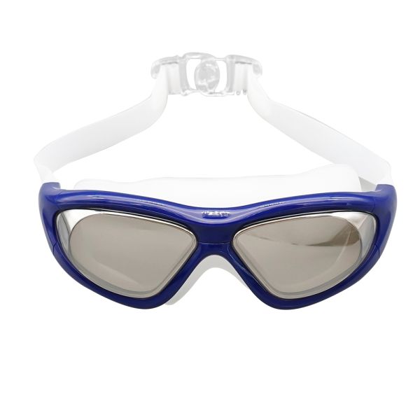 Professional Swimming Glasses Electroplated Swimming Goggles Anti Fog Lenses And Adjustable Strap