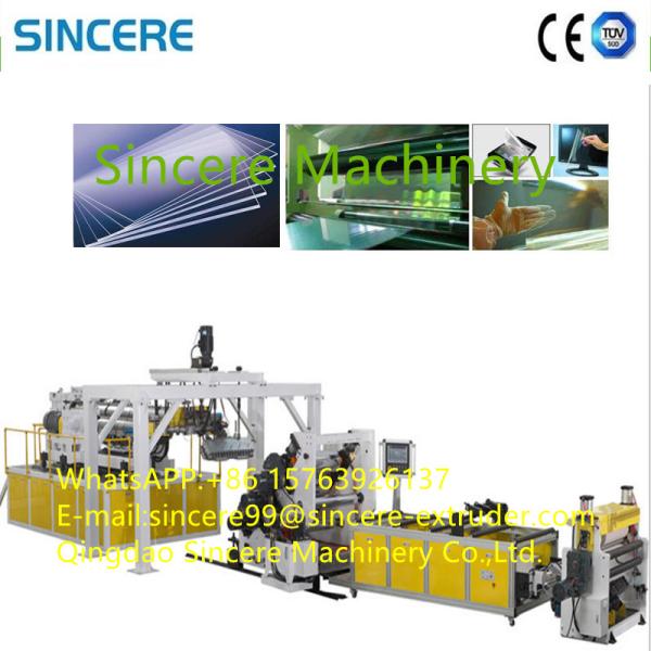 ODM PC PS PET Plastic Sheet Extrusion Machine Board Extruder Production Line
