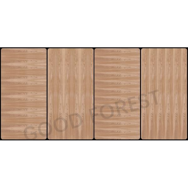 Курят древесина красного дуба лощит/естественный квартал переклейки облицовки отрезала FSC