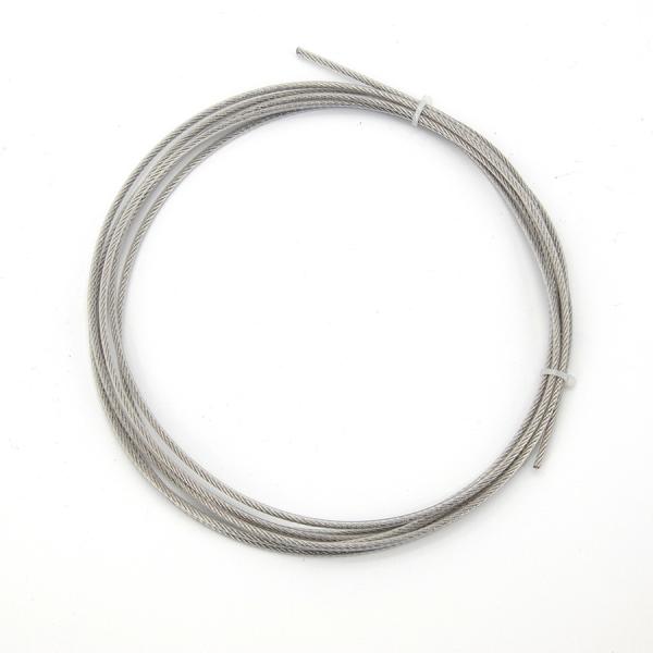 304 316 7x7 Stainless Steel Wire Rope for Moderate Flexibility and Strength