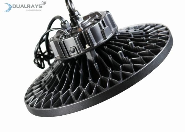 Dualrays 200W LED Round High Bay HB5 Series Aluminium Alloy IP65 140LPW High Efficiency