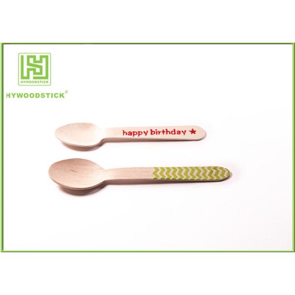 Beautiful Eco Friendly Cutlery Cutlery Special Handle Tiny Wooden Spoons For Cake