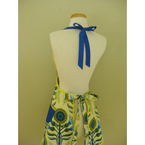 Ladies Apron, Kitchen Apron, Full Cooking Apron, Yellow Apron, Apron With Pockets, Gift For Women, Adult Apron, Gift Und