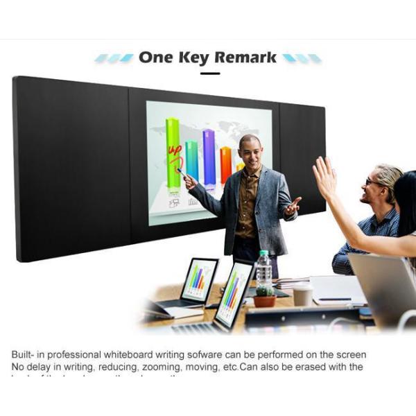 Plaque noire numérique intelligente de 4 Go avec écran de 75 pouces et ports HDMI