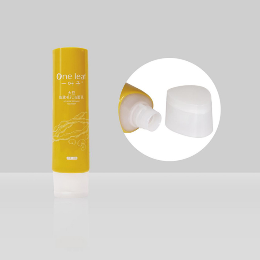 Трубки мягкое D45mm 90-220ml таможни сливк лосьона косметические с крышкой сальто треугольника