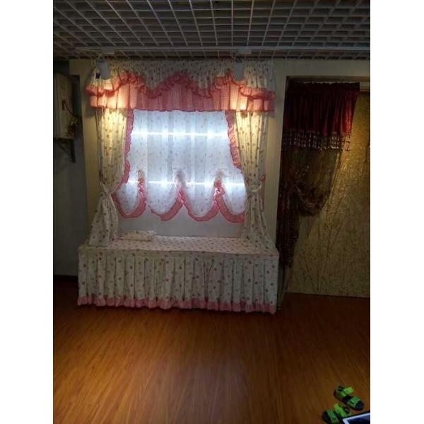 Hollowed White Cotton Lace Embroidery Muslin Curtains Blackout Window Hotels Hospitals