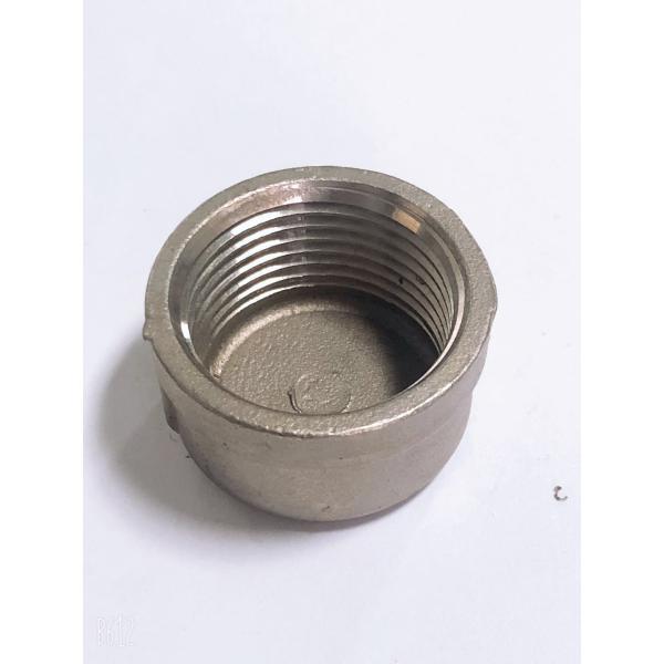 Stainless Steel 201 304 Blinds Threaded Round Tube Fitting Caps Pipe Fitting Dome End for Steel Tube Male Threaded Cap 1/4''-4.0