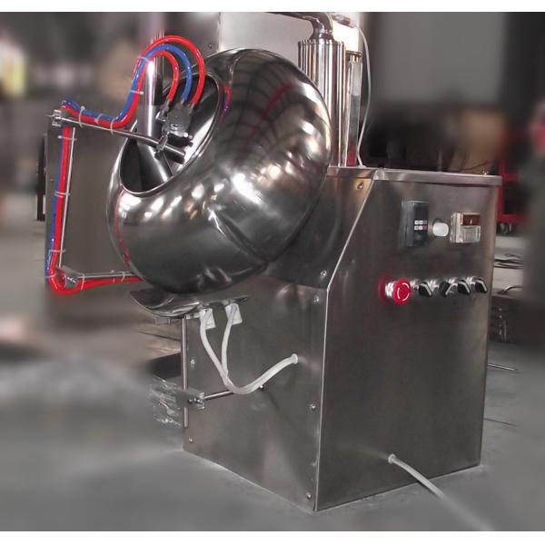 Auto Coater Tablet Coating Machine Water Nut Type Pharmaceutical Coating Equipment