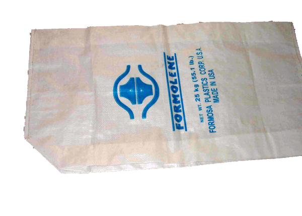 Durable PP Woven Packaging Bags , Chemicals / Industrial Polypropylene Sacks