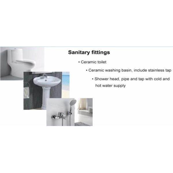 Eco Friendly Prefab Light Steel Villa Modern