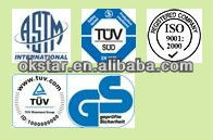 outdoor playground galvanized steel Hobby Horse-ET-M04