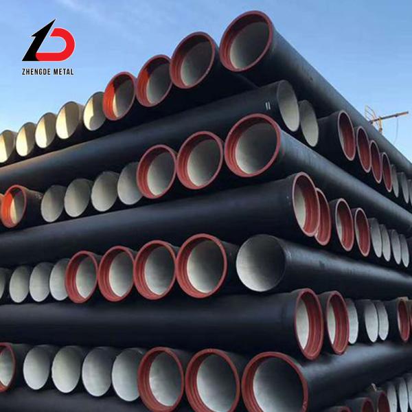 Iso2531 En545 Standard Ductile Cast Iron Flanged Pipes K9 For Water Supply Sewage Water Treatment With Long Serve Life