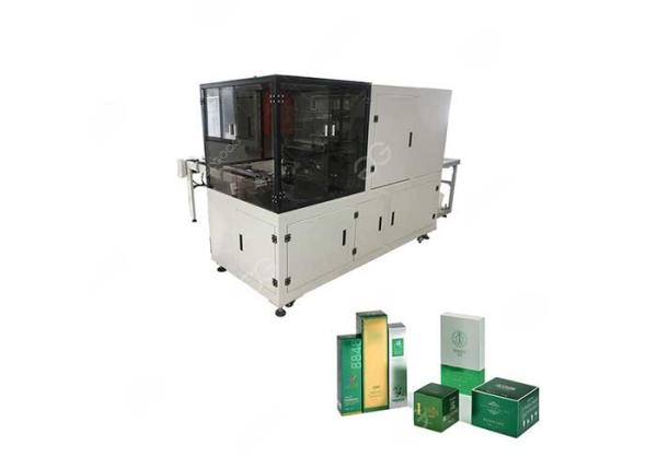 BTB-400 BOPP Film 10 Cigarette Box Wrapping Machine with Tear Tape