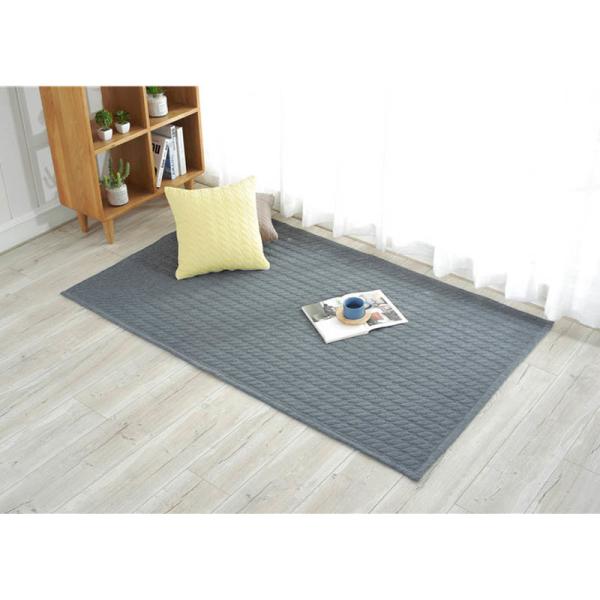 Hand Made cotton door mats , Study carpet mat for living room Customized