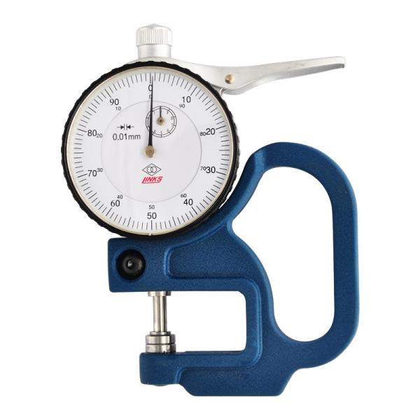 Jauge d'épaisseur de cuir de film de papier de tissu 0-10mm