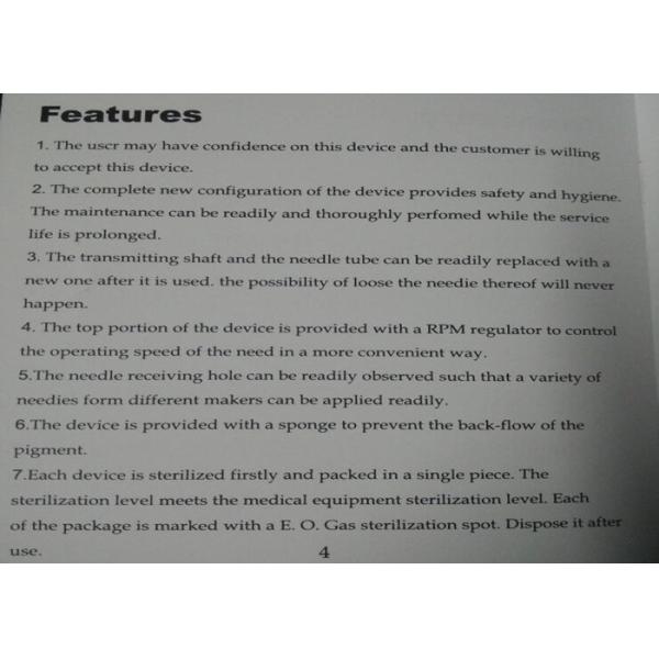 G-9740 Giant Sun Permanent Makeup Tattoo Machine Kit Professional Tattoo Gun For Eyebrow And Lip Tattoo