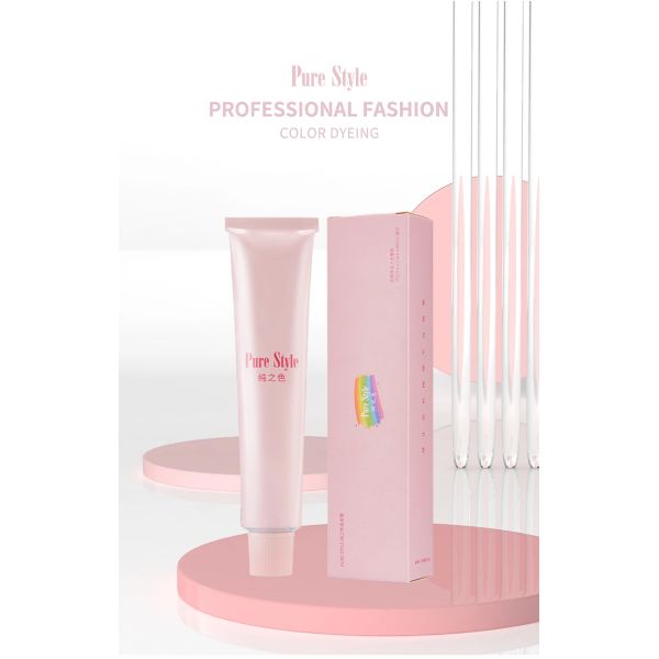 Crème Décolorante pour Cheveux Salon 100ml Formule Douce Permanente Naturelle Personnalisable