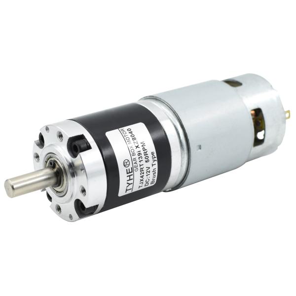PMDC 42mm 24V High Speed High Torque DC Gear Motor ISO9001