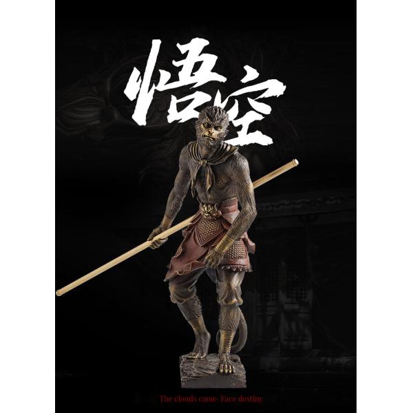 Custom Black Myth Wukong Statue Legends Characters Game Monkey Apes Statues 3d Desktop Art