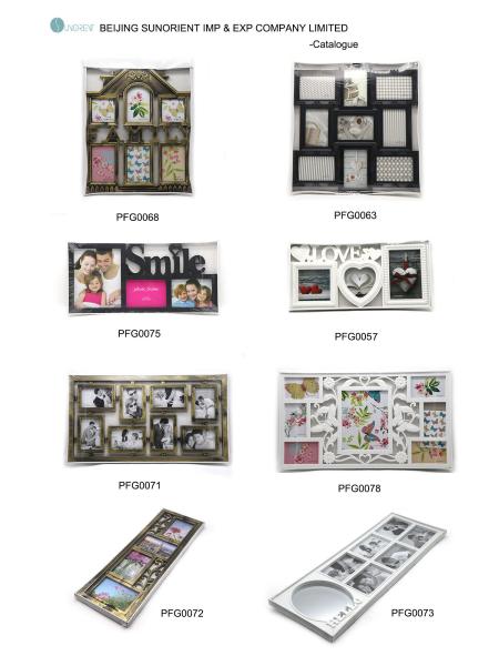 Combination Pictures Wall Hanging Photo Frames 43 X 35 X 2.5 Cm Size