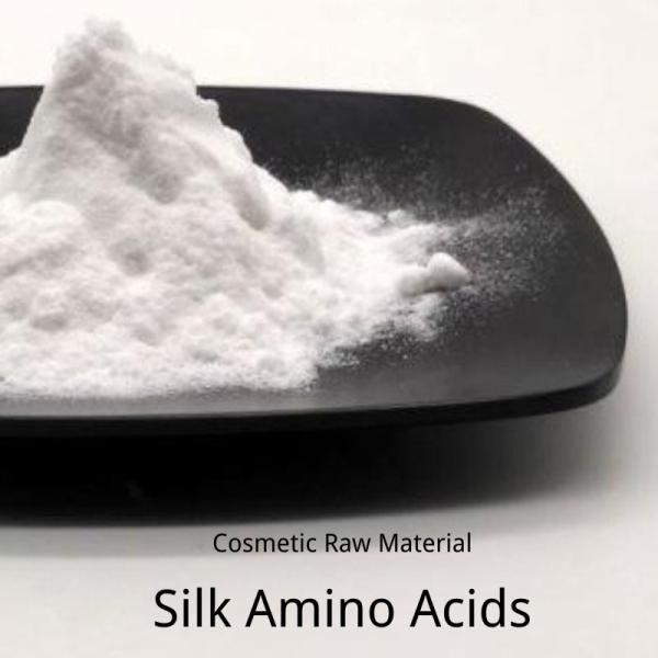 Hydrolyzed Cosmetic Amino Acids Silk Fibroin White Powder Silk Protein For Skin Body