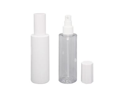 Fota de bomba de hidratante PET 200 ml embalagem cosmética