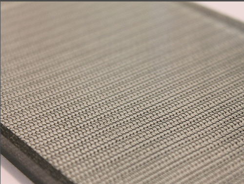 Stainless Steel Mesh Laminated Glass Modern Spaces Decorative Partitions Walls Ceiling Accents ISO Custom Cutting