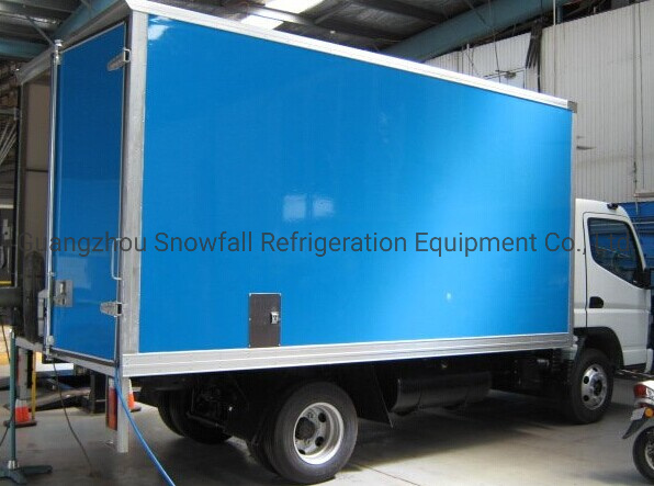 Carrosserie de camion sec isolée personnalisable pour le transport sécuritaire des aliments