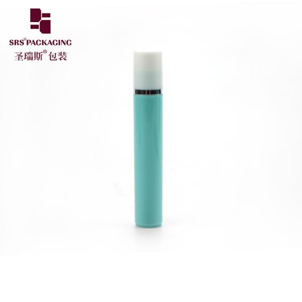 15ml White Plastic Roll On Bottle for Essential Oil Perfume with Screw On Cap Smooth Surface