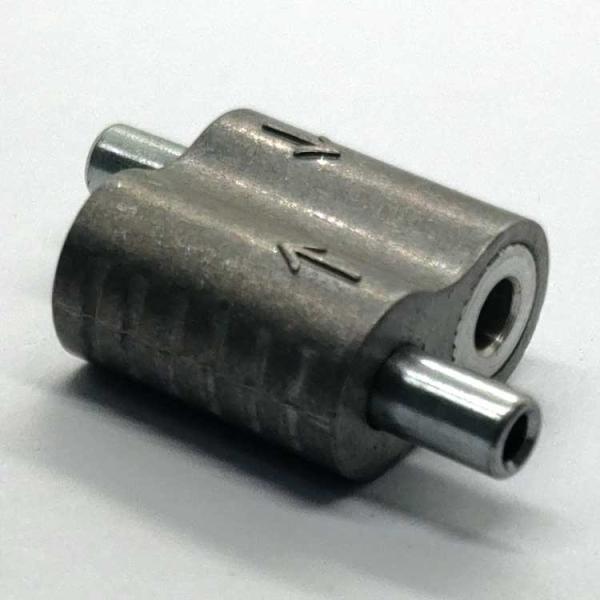Natural Anodized Aluminum Brass Cable Grip Connector For All Connections