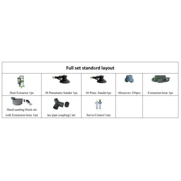 Vacuum Dry Sanding Machine For Car 1200W OEM ODM OBM CE Certified