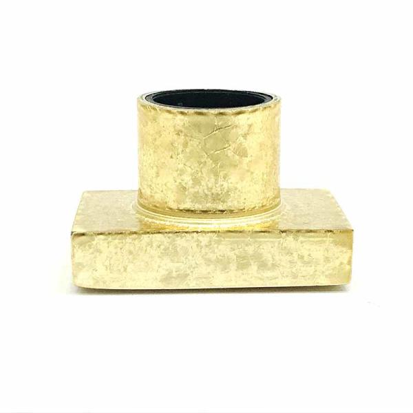 O retângulo dá forma ao metal instantâneo Zamak da fragmentação perfuma o tampão de garrafa