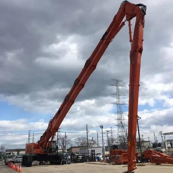 Cylinder Demolition Excavator Long Arm Dipper EC460 Long Reach Boom
