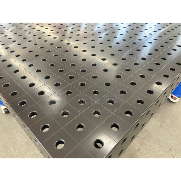 28 series industrial welding platform featuring precision-ground steel surface