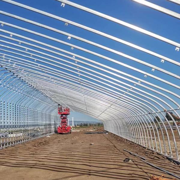 Solar Greenhouse Plastic Greenhouse For Grow Vegetables Galvanized Steel