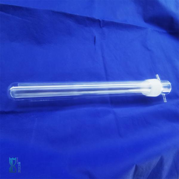 High Temperature Corrosion Resistance Factory Custom Laboratory Industrial Quartz Round Bottom Flat Test Tube