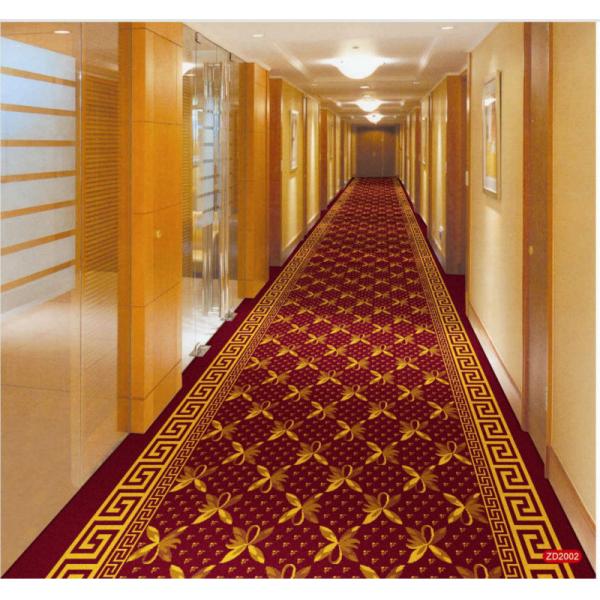 Wedding PVC Commercial Flooring 100 Polypropylene Material Wilton Design