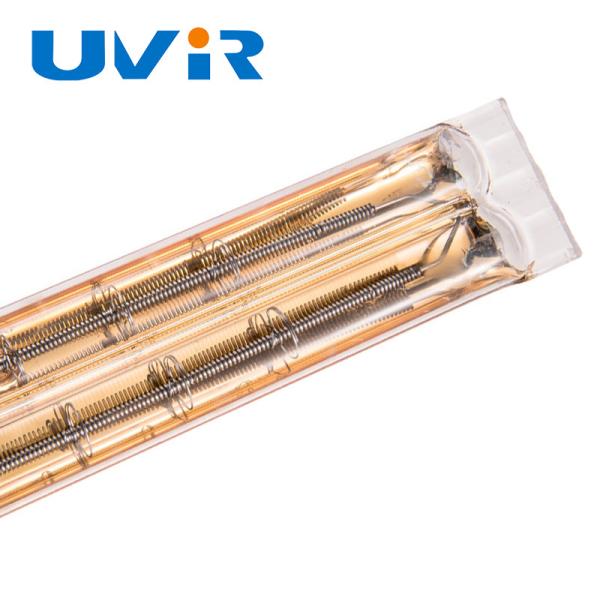 Lampe à chauffage infrarouge à ondes moyennes de 6200W à 400V pour imprimantes 3D