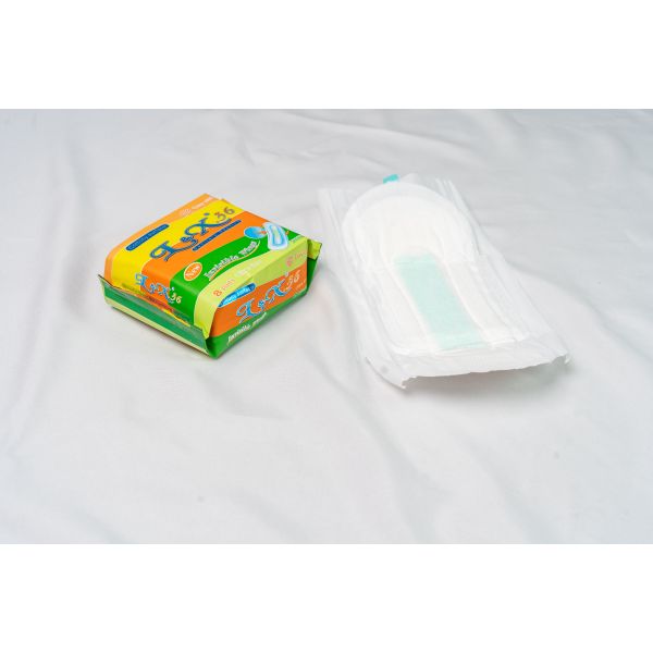 Unscented 240mm Sanitary Napkins Pad Comfort Absorbent Cotton Sanitary Pads