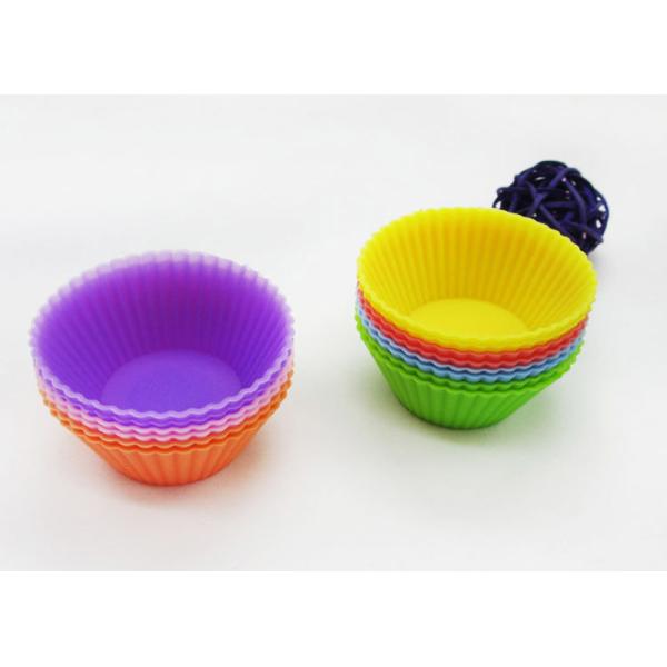 Cute Kitchen Household Items 5cm Round Silicone Cake Moulds Baking Tool