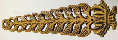 Collection metal onlays,L139mm*W38mm,iron alloy,zinc alloy,size & finish can be OEM.